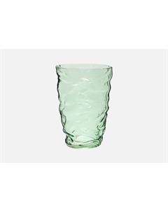 Ваза Crumpl, 20 см, зеленая 1 шт Bergenson bjorn