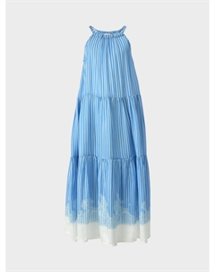 Сарафан в полоску с узором Ermanno scervino