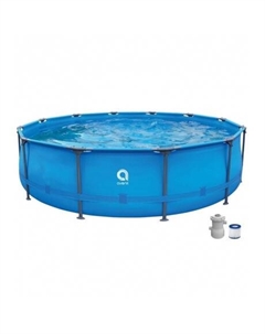 Бассейн круглый со стальным каркасом Avenli 4.20м*84м 17800 Рыжий кот
