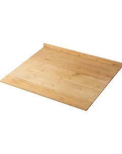 Доска разделочная 54х46 см бамбук цвет бежевый Mallony
