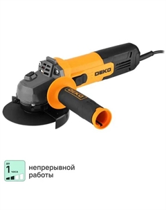 УШМ сетевая AGDK-750W, 750 Вт, 125 мм Деко