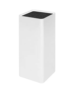 Подставка для ножей 1 отсек 10х10х22.5 см полипропилен цвет белый Mallony