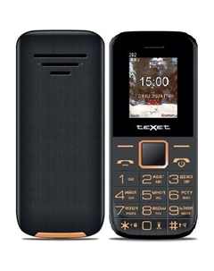 Сотовый телефон TeXet TM-202, черный Texet