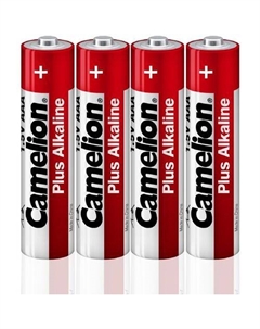 AAA Батарейка CAMELION Plus Alkaline LR03-SP4, 4 шт. Camelion