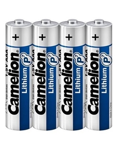 AAA Батарейка CAMELION Lithium FR03-SP4, 4 шт. Camelion