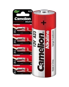 LR23/A23/MN21 Батарейка CAMELION Plus Alkaline A23-BP5, 5 шт. Camelion