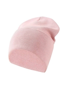 Шапка бини с отворотом Panda&elephant