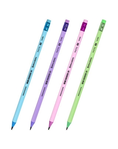 Карандаш ч/г Pastel HB 1шт ластик пластик Brauberg