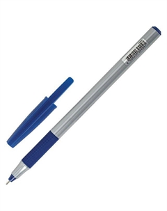 Ручка шариковая i-Stick point 0,35мм с грипом синий Brauberg