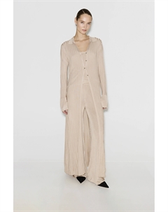 Кардиган из гладкой вискозы песочного цвета 2mood