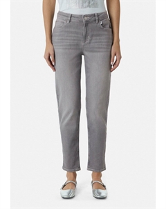 Зауженные джинсы À COUTURES CONTRASTANTES, цвет Grau Comma casual identity