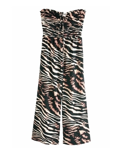 Комбинезон HALTER NECK WIDE LEG, черный Next