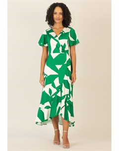 Повседневное платье BEDRUCKTES, зеленый Apart