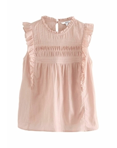 Блуза REGULAR FIT - RUFFLE - Top, розовый Next