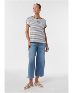 Футболка с принтом, черный Comma casual identity