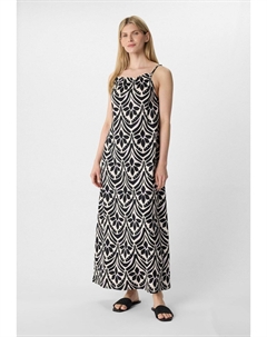 Платье макси, белый Comma casual identity