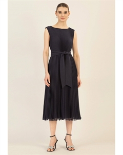 Повседневное платье MIDI-PLISSEE, темно-синий Apart