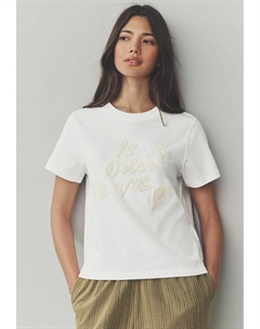 Футболка с принтом REGULAR FIT, белый Next