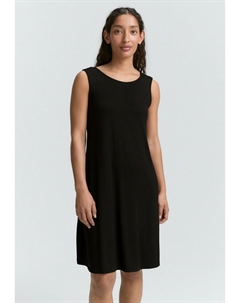 Платье из джерси MIT RÜCKENDETAIL, черный Tom tailor