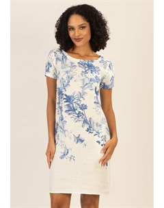 Повседневное платье BEDRUCKTES, белый Apart