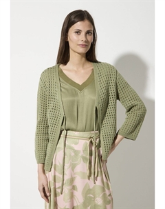 Кардиган AJOUR 3/4 ARM, хаки More&more