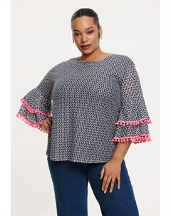 Блуза, синий Yoek