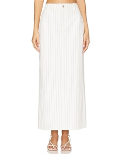 Юбка из денима в тонкую полоску Dionne от, white 4th & reckless