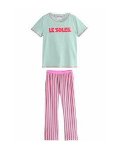 Пижама SHORT SLEEVE, фуксия Next