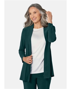 Кардиган WEICH FALLENDE LONG, зеленый Goldner