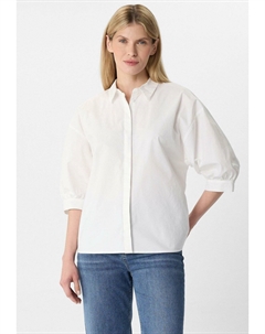 Блузка на пуговицах, белый Comma casual identity