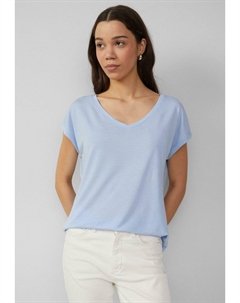 Базовая футболка LOOSE-FITTING, светло-голубой Qs