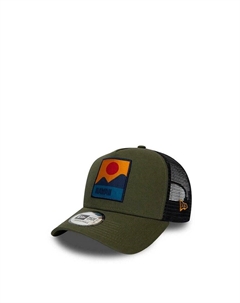 Бейсболка, оливковый New era