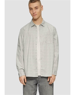 Рубашка MIT ALL-OVER-PRINT, кремовый Qs