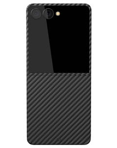 Чехол-накладка Kevlar Case с MagSafe для Samsung Z Flip7 Черный Vlp