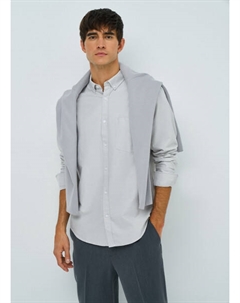 Классическая рубашка, Бежевый Ostin