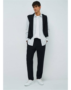 Брюки прямого кроя, Черный Ostin