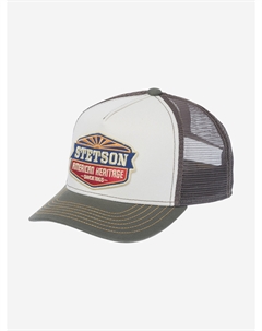 Бейсболка с сеточкой  7751194K TRUCKER CAP SUN (оливковый), Мультицвет Stetson