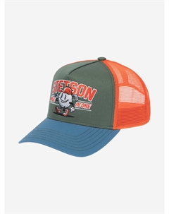 Бейсболка с сеточкой  7761181 TRUCKER CAP HOLE IN ONE (зеленый), Зеленый Stetson