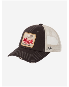 Бейсболка с сеточкой  SMU817A-MACKT Mack Truck Orville (серый), Серый American needle