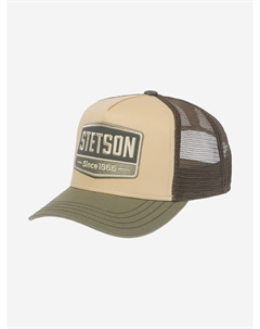 Бейсболка с сеточкой  7751107K TRUCKER CAP GASOLINE (оливковый), Мультицвет Stetson