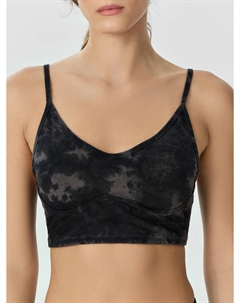 Топ женский для занятий спортом фиолетовый с принтом Mark formelle