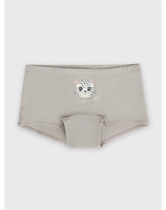 Трусы для девочек серые с принтом Mark formelle