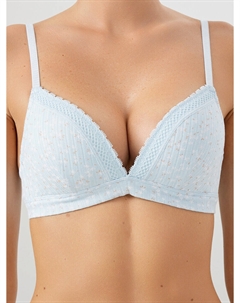 Бюстгальтер женский голубой Mark formelle