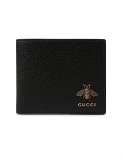 Кожаное портмоне Animalier с отделениями для кредитных карт Gucci