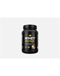 Сывороточный протеин клубника-белый шоколад WHEY 900 г Prime kraft