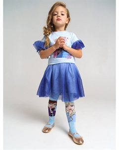 Колготки с принтом "Холодное сердце" для девочки Playtoday kids