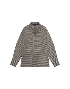 Рубашка, принт гусиная лапка Dan maralex