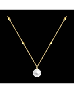 Колье из желтого золота с жемчугом Sokolov