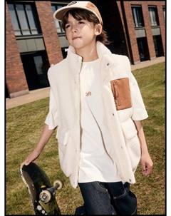 Жилет из искусственного меха детский Sela