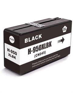 Картридж струйный NV-CN045AE 950XL Black для HP OfficejetPro 251/276/8100/8615/8616/8600/8610/8620/8630/8640/8650/8660 (80 мл) cовместимый Nvp
